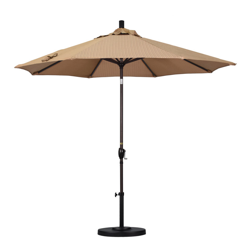Parasol de marché 9 pi Iuka, Performance séquoia de terrasse