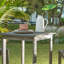 Table de bar en bois émaillé Emilio