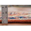 Tapis traditionnel orange en laine médaillon 2 x 3