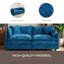 Causeuse Cloud, canapé modulaire moderne, pour chambre à coucher et appartement dans le salon, coussin de siège rembourré à double couche confortable, tissu chenille respirant-1704768062