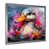 Cadre simple argenté