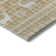 Premium Machine Washable Dockside AMF1820 Reindeers and Snowflakes Rug