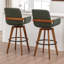 Tabourets de comptoir pivotants modernes (ensemble de 3)-838684072-838684075-838684074