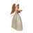 Joyeux Noel 18.5'' H Tabletop Candlestick