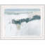 Gray Glass 1' Framed Print on Glass
