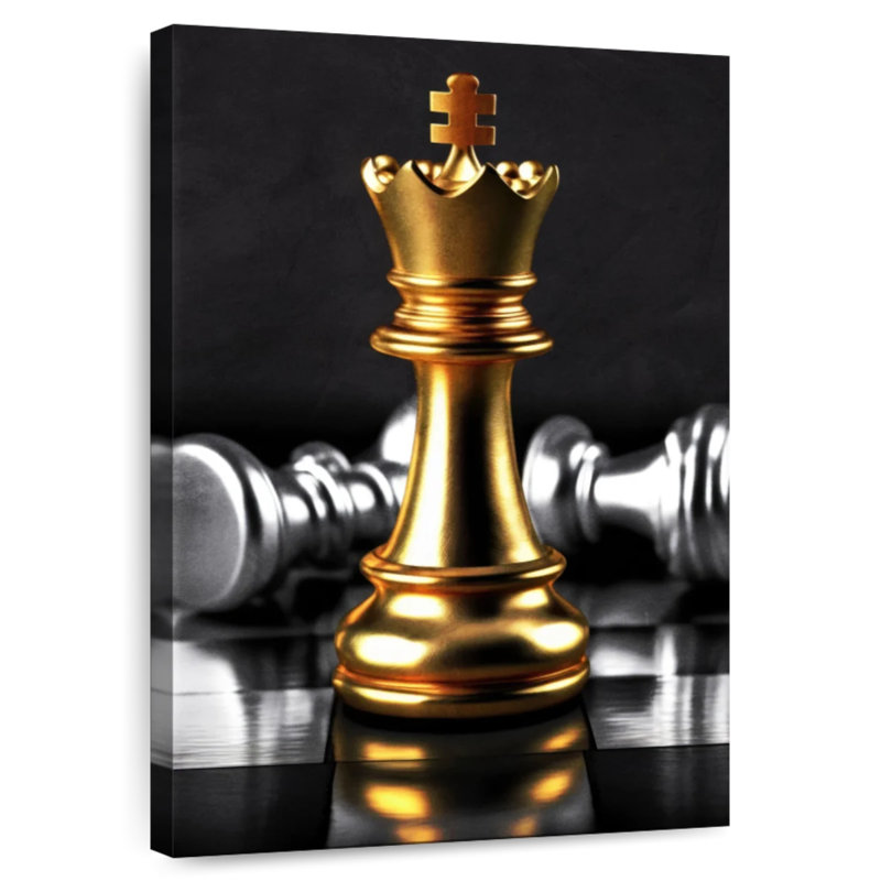 Senne Victorious Chess King, 48" H x 32" W