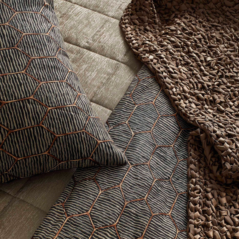 The Met x Ann Gish Inro Embroidered Pillow
