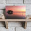 Natural Bridge Heron Sunset Peaceful Serene Tranquil Bird Coastal Wall Art Print by Rob Li - Wrapped Canvas Print-952917446