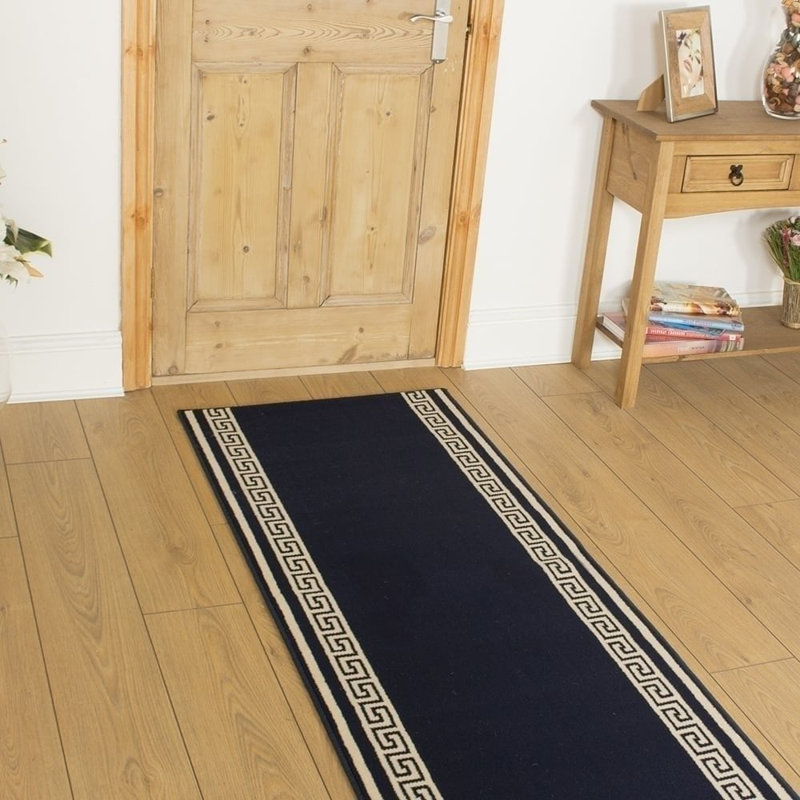 Runner Geometric Area Rug, Runner 100 x 420 cm