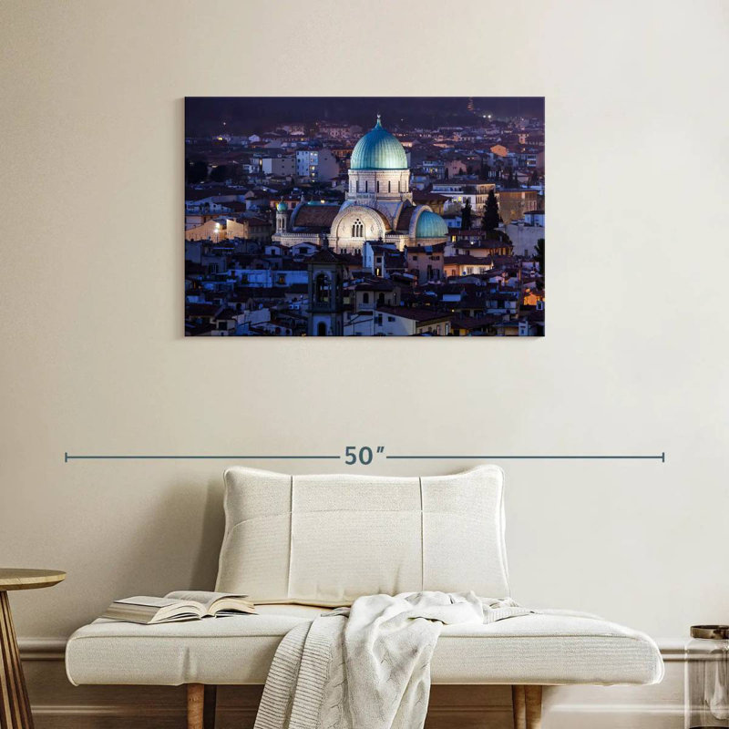 Kavia Great Synagogue Florence, 24" H x 36" W