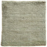 Modern Hand-Loomed Art Silk Lime Rug