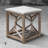Charma Stone Top End Table