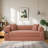 Boneless Convertible Sleeper Sofa Bed with Cylindrical Pillow, Corduroy Folding Mattress Couch, Floor Sofa Sofa-in-a-Box, No Installation & Easy to Transport, Deep Seat-418809708-433363144