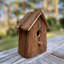 Rustic Barkwood Mounted Bird House
