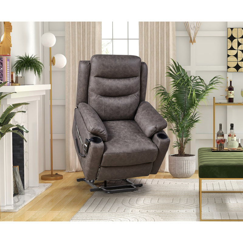 Fauteuil inclinable électrique, Gris