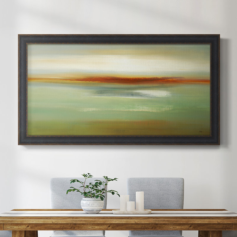 Verde Vision " Verde Vision ", 25" H x 45" W x 2.5" D, Black