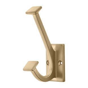 Franklin Brass Heavy Duty Coat and Hat Wall Hook Color: White 3H X 2W Wayfair Coat Racks and Hooks