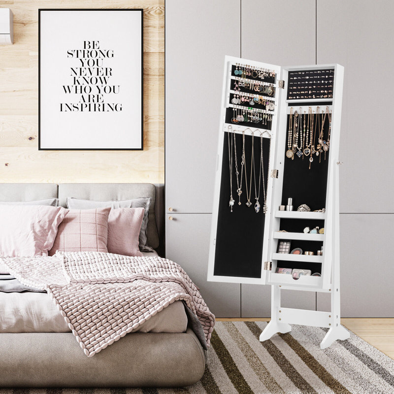 Rolandini Freestanding Jewelry Armoire
