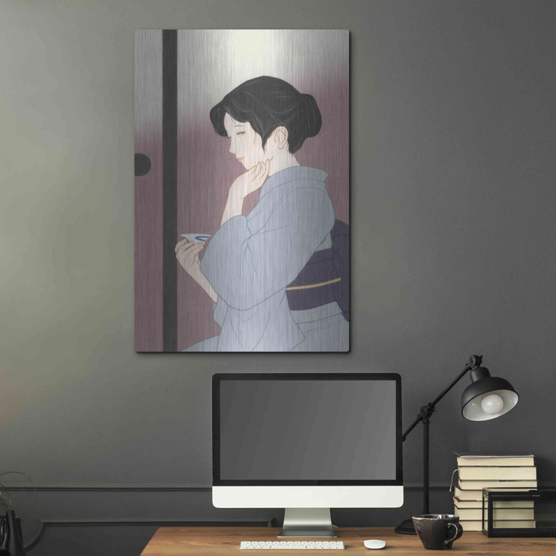 " Horoyoi " by Sai Tamiya, 36" H x 24" W