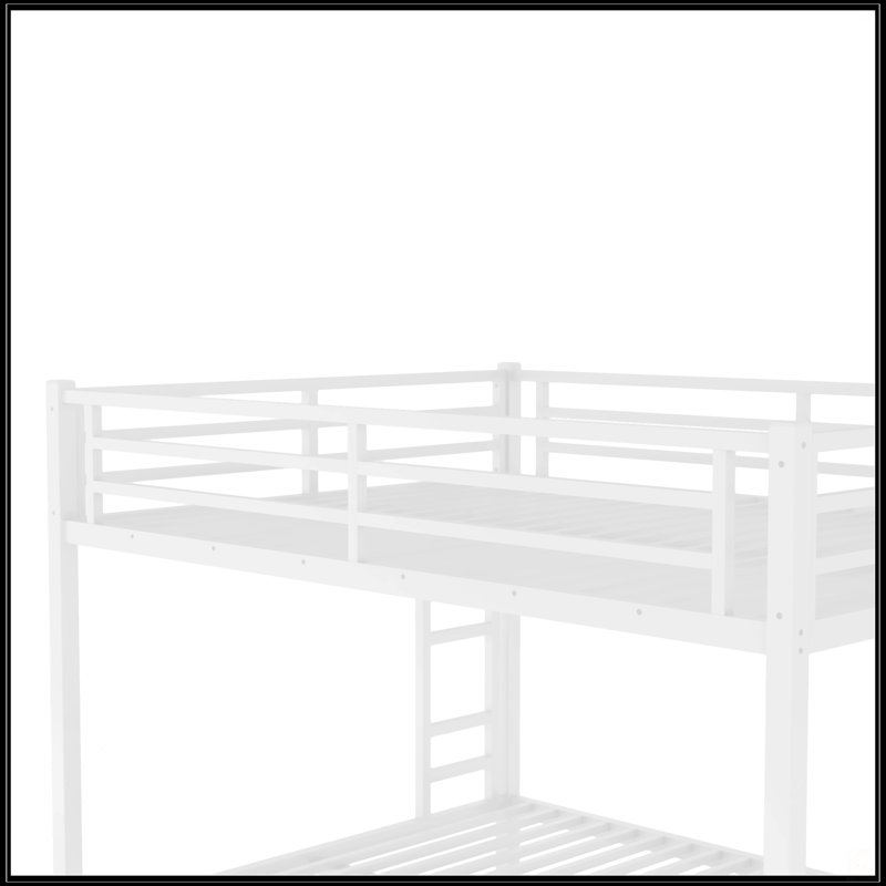 Metal Queen Over Queen Bunk Bed