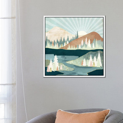 Autumn Sun - Print on Canvas