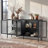 60"W Sideboard With 4 Glass Door