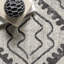Tapis géométrique ivoire / gris-1784686183