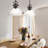 Bales 1-Light Dimmable Dome Pendant-91584196-91584198