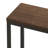 Modern Design Kitchen Dining Table,Pub Table,Long Dining Table Set With 3 Stools,Easy Assembly,Dark Brown