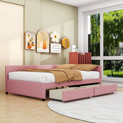 Full / Double Daybed With Two Drawers