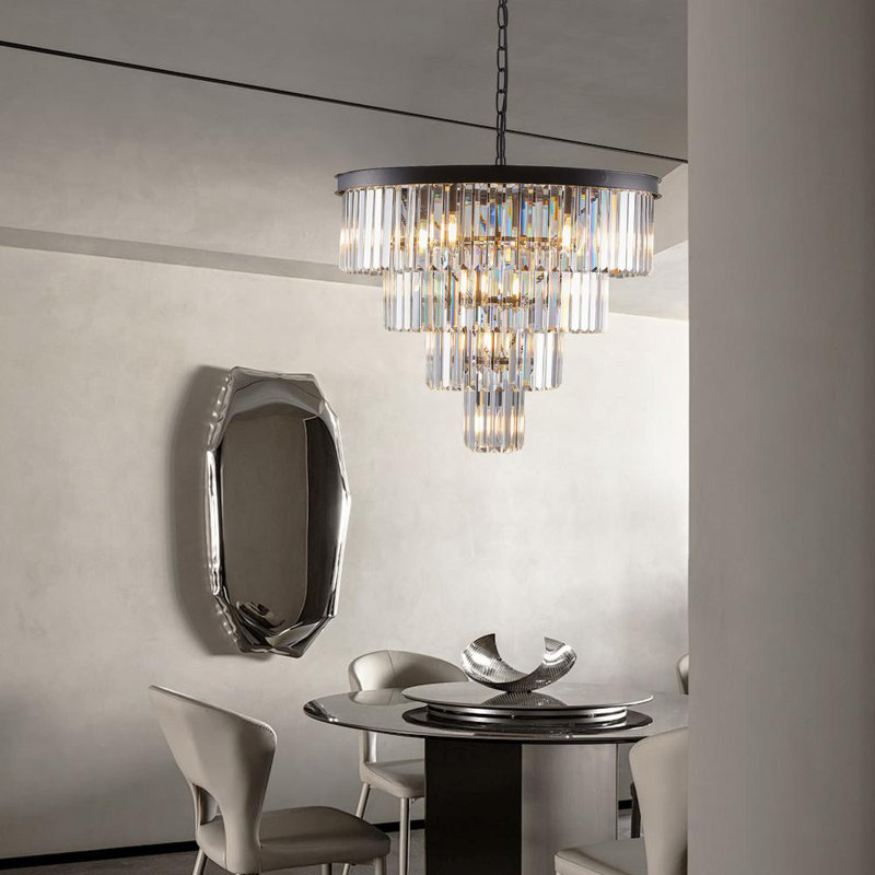 Crystal Chandeliers (Black)