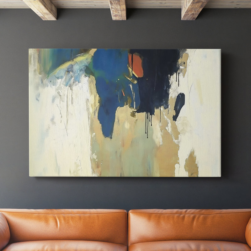 Paysage abstrait, série XVII, H 12 po x l 18 po