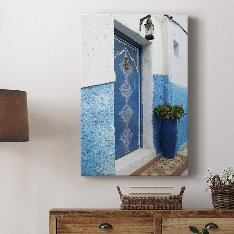 Porte marocaine - galerie Cavas sur mesure, H 18 po x l 12 po