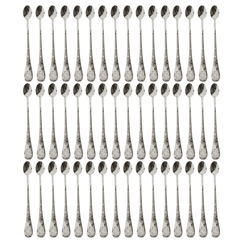 Venere Tea Spoon - 48 Pieces - Ice Gold, Silver