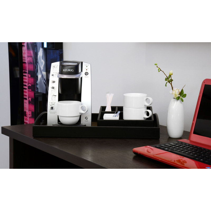 Plateau de rangement pour bijoux London, Noir