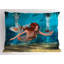 Ensemble de 2 taies décoratives Ambesonne Mermaid Magic Aqua Sea Lily-100345511