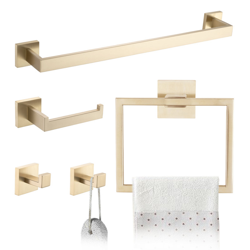 Ensemble de quincaillerie de salle de bain: 5 pièces
