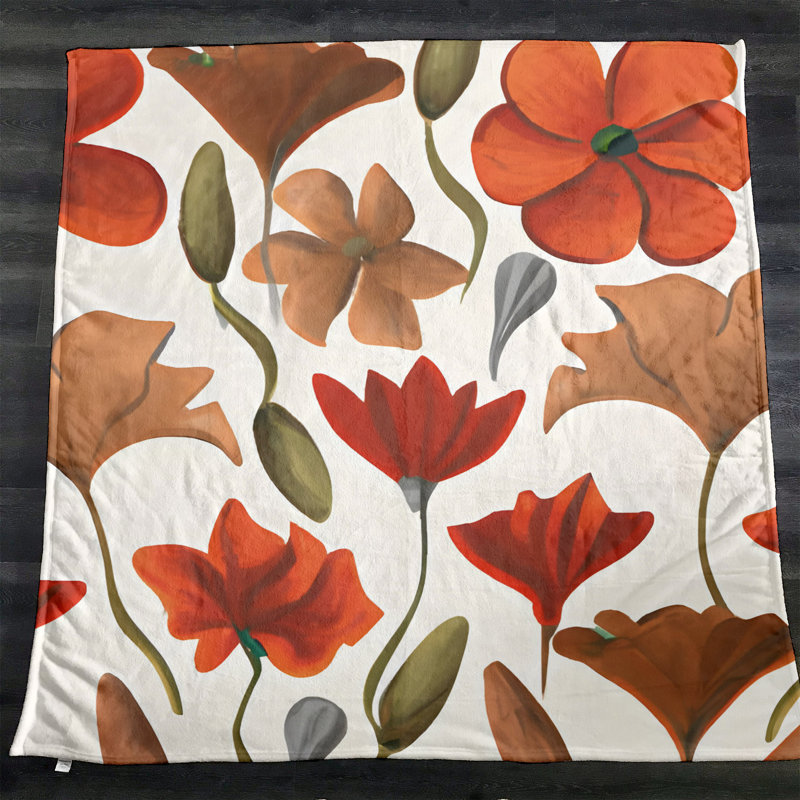 Throw Blanket, 51" W x 60" L
