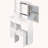 Small Space Vanity with Tri-Color LED Mirror and Storage-1974724127