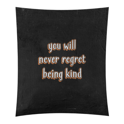 Tapisserie tableau noir en polyester quote quot