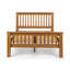 Solid Wood Bed with Mattress-90797448