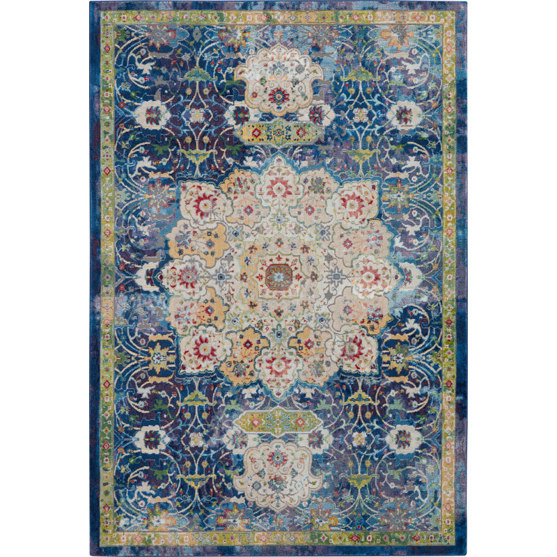 Oriental Indoor Rug, Rectangle 4' x 6'