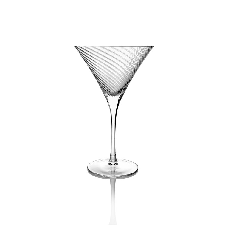 Godinger Silver Infinity White Wine Glass in Clear (Set of 4)