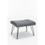 Fauteuil à bascule gris Comfy