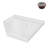 Streamline 38 in. x 38 in. Neo Angle PP Shower Base in Glossy White With Center Drain, Drain Included