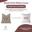 Housse de coussin Ganda Pushp Hand Block-101751325-101751331