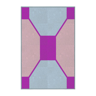 Tapis rose