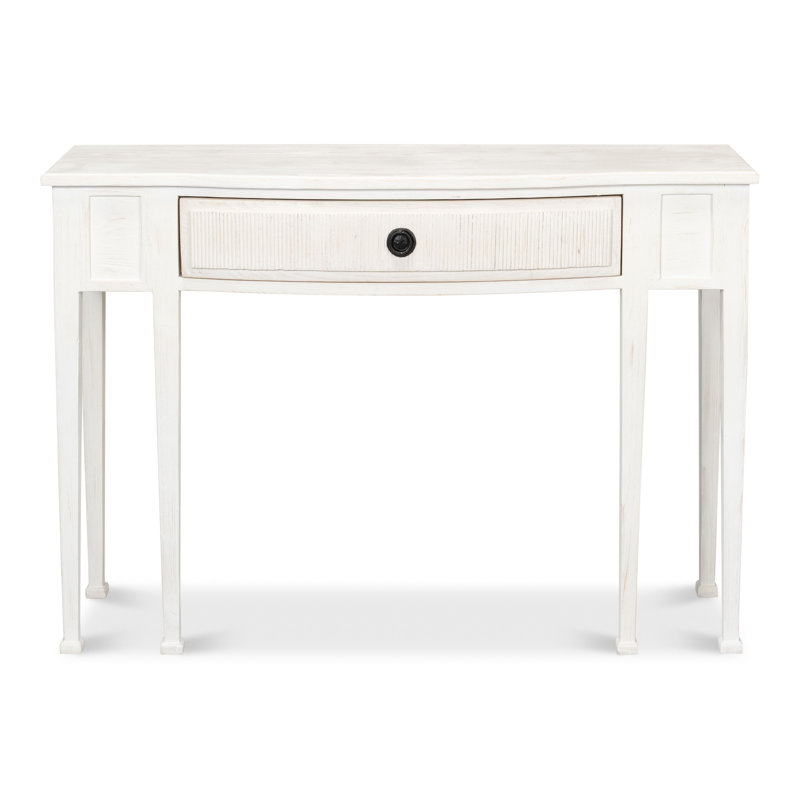 Console Madora, pavillon blanc, Blanc traditionnel