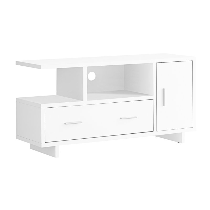 Meuble télé, Blanc
