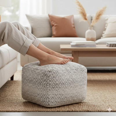 Flintridge Upholstered Pouf
